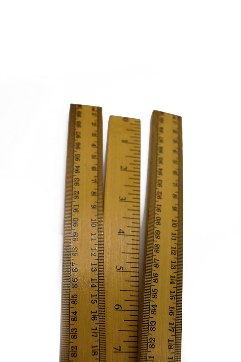 SCIENCENT WITH DEVICE (Pack of 10) 39" Wood Double-Sided Meter Stick Yardstick/Meterstick Ruler 39 Inches 100 Centimeters Thick High Quality Sticks - Image 4